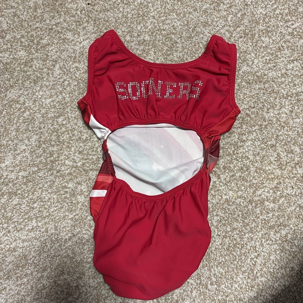 OU sooners Foxy leotard size 7 - Picture 2 of 4